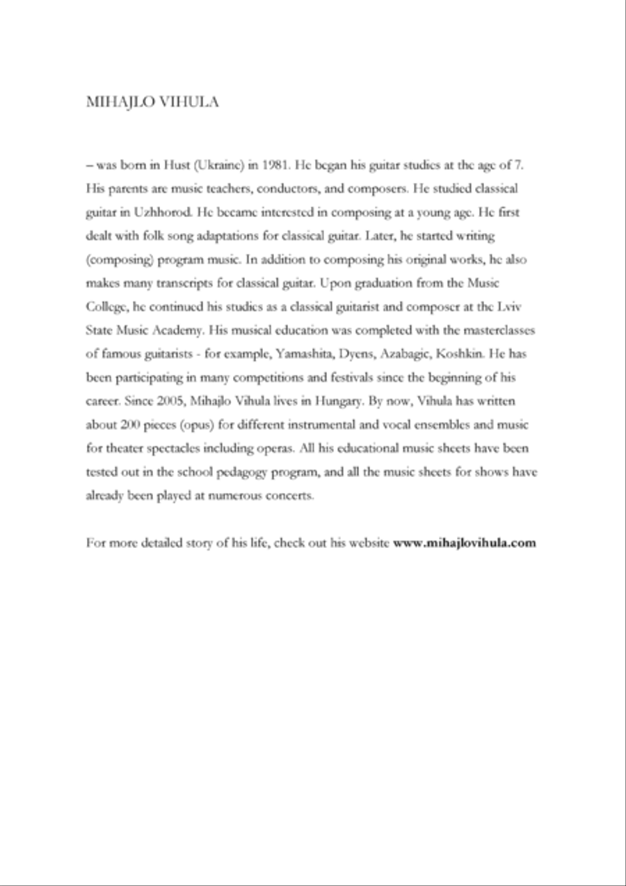 3 JAZZ FANTASIES Electric Guitar scores gallery preview page 3