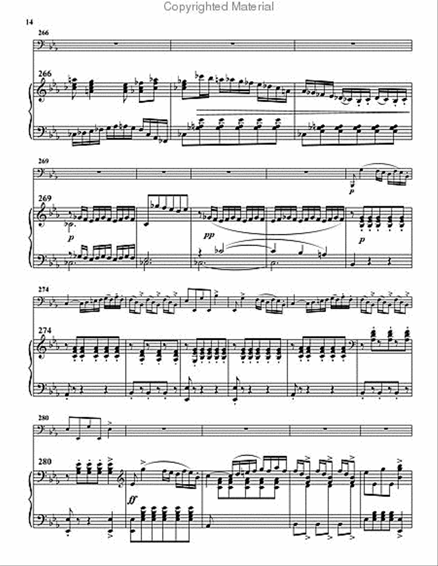 Concertino, Op. 45 Piano Accompaniment scores gallery preview page 6