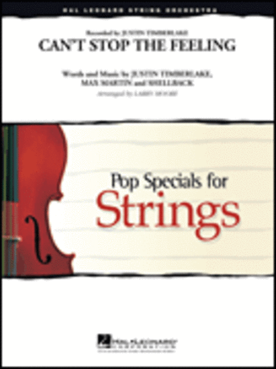 Can't Stop the Feeling String Orchestra scores gallery preview page 1