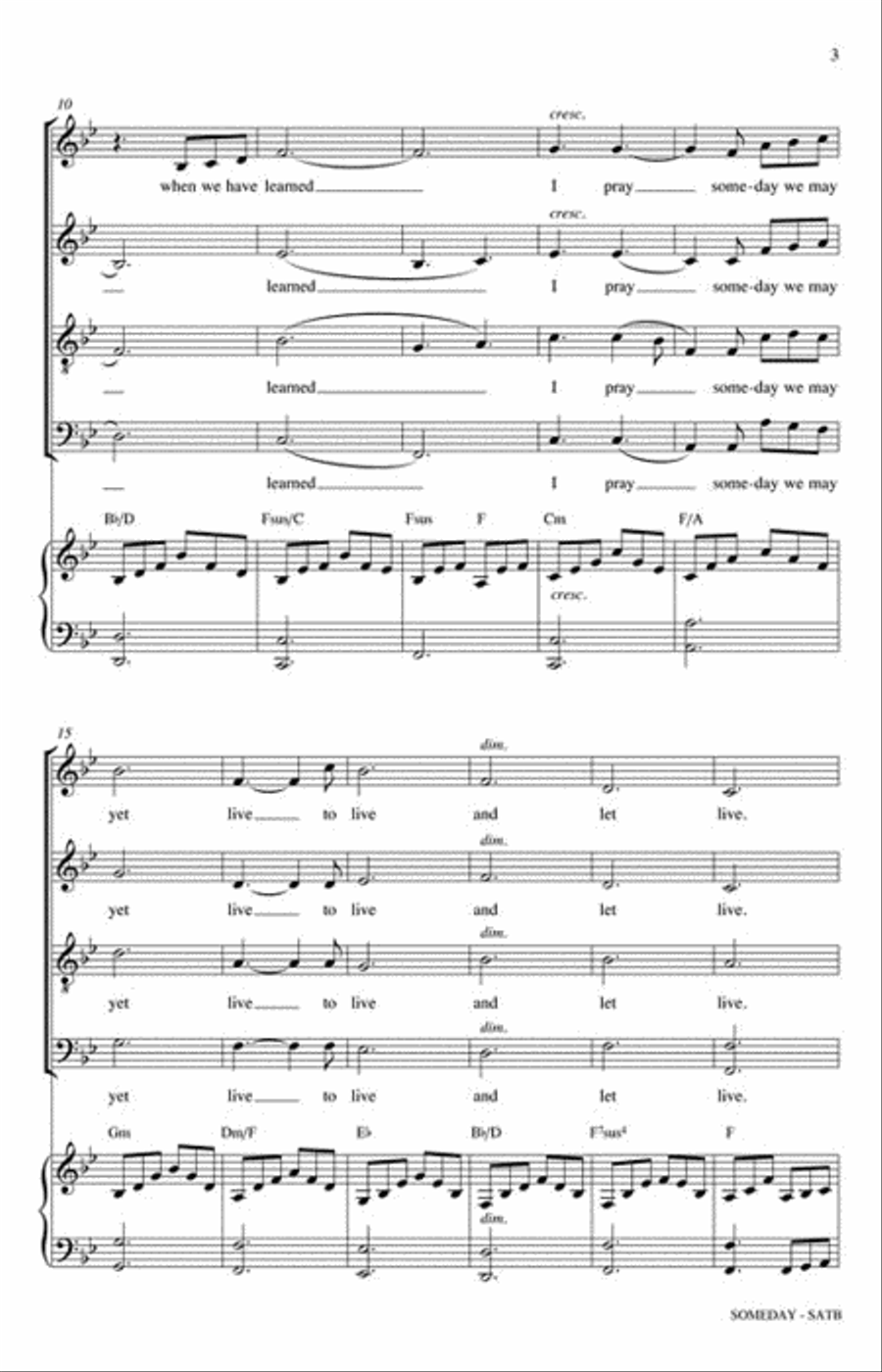 Someday Choir scores gallery preview page 3