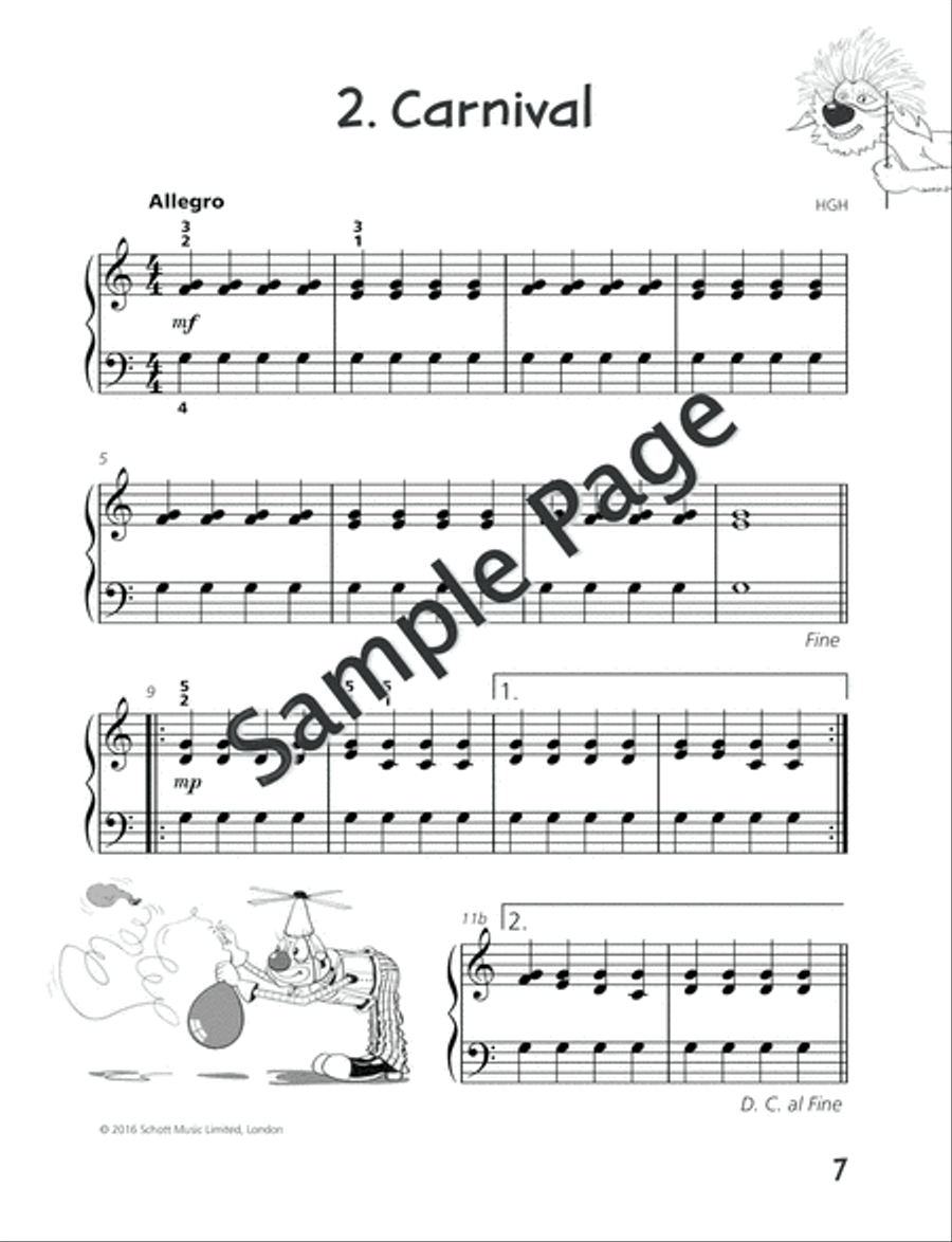 Piano Junior: Duet Book 2 Piano Method scores gallery preview page 8