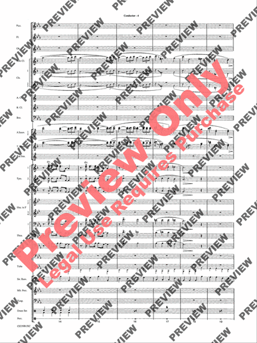 In the Miller Mood Concert Band scores gallery preview page 7