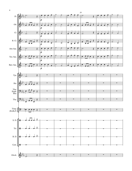 Four Easy Pieces (Grade 1 Concert Band)