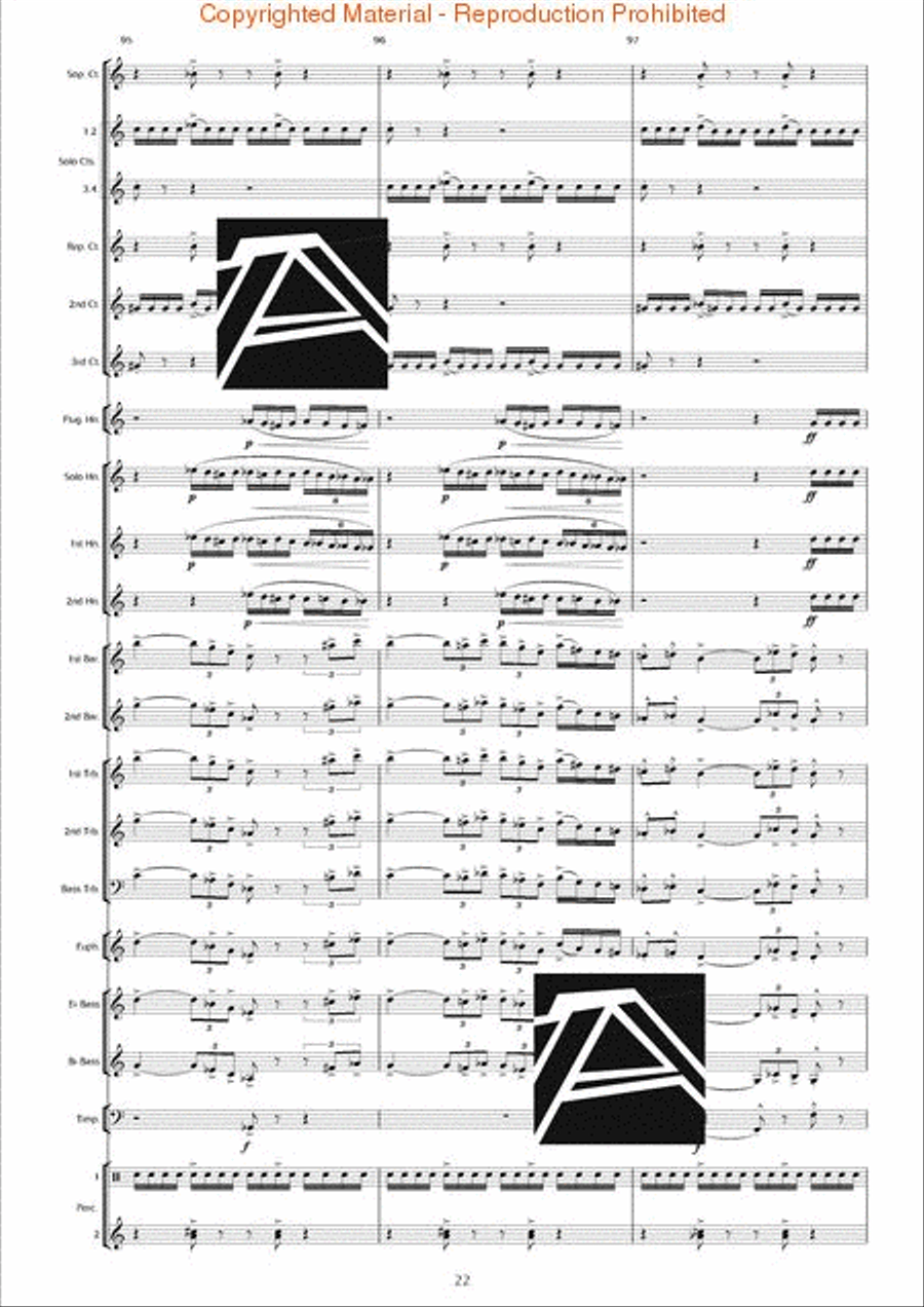 Surround Sound Brass Band scores gallery preview page 23
