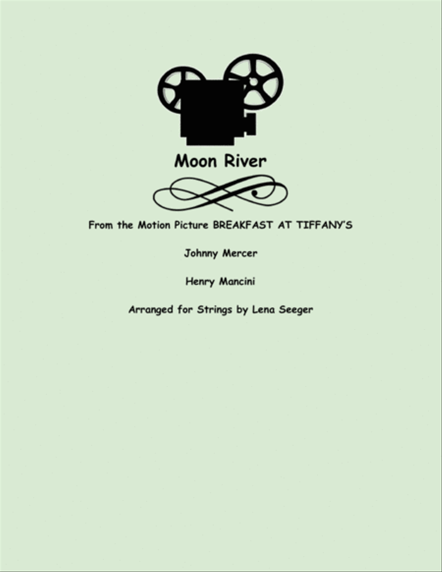 Moon River Moon River String Quartet scores gallery preview page 1