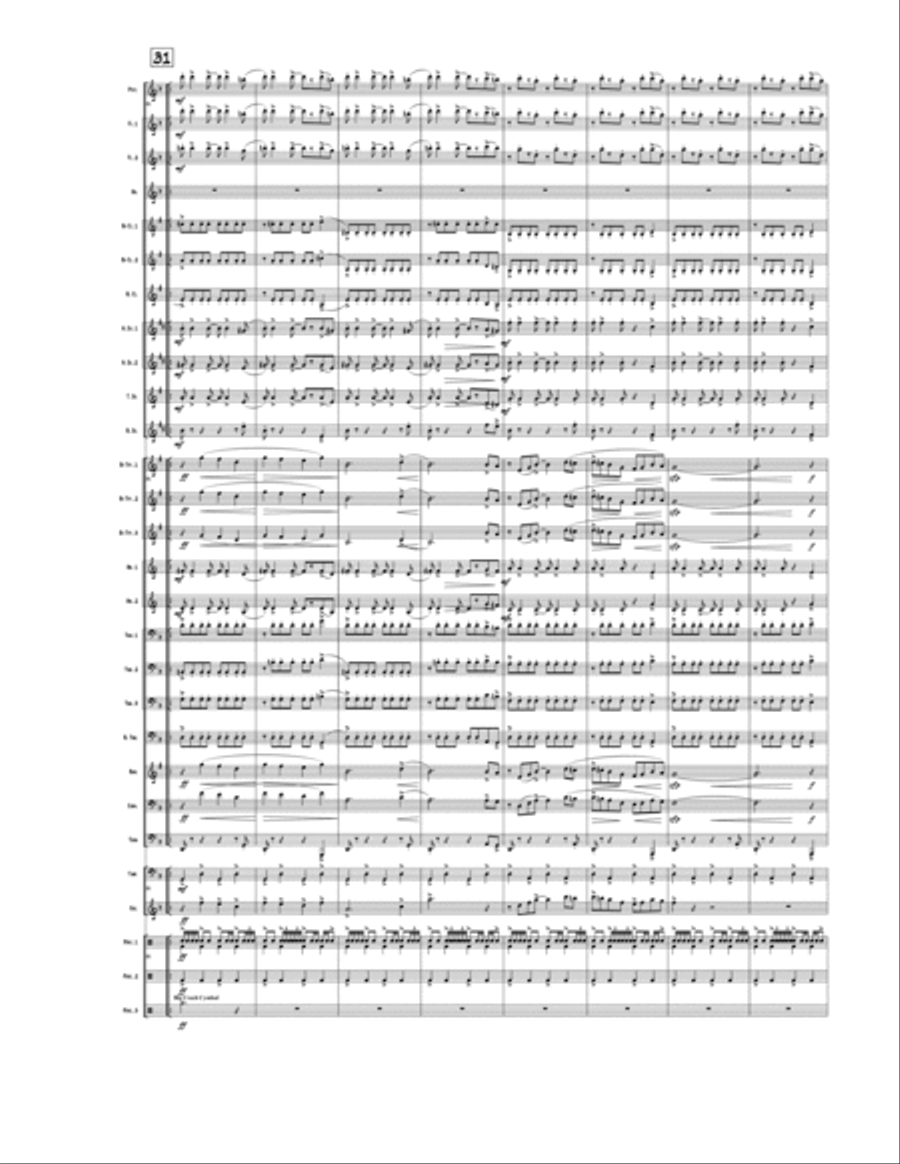 Ascending Everest Concert Band scores gallery preview page 5