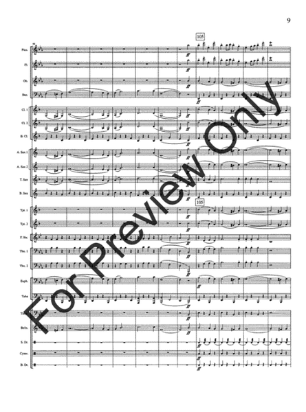 Sousa Portrait - Full Score