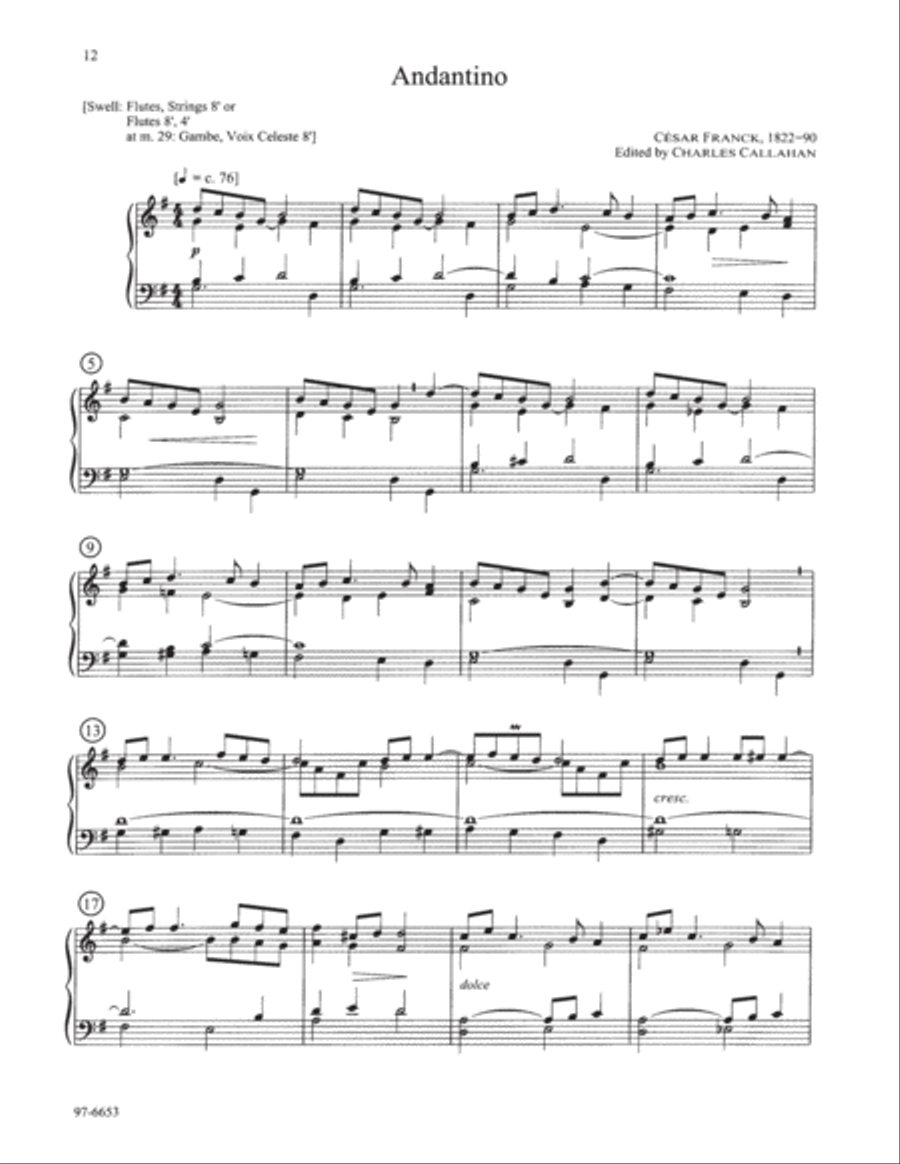 Preludes and Postludes for Manuals, Vol. 3 Organ scores gallery preview page 5