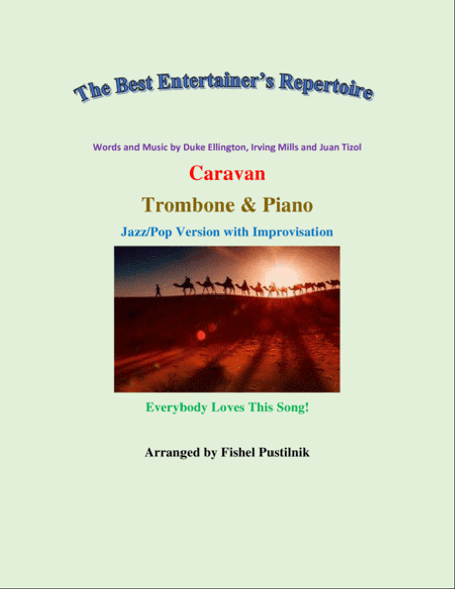 Caravan featured in SOPHISTICATED LADIES Trombone Duet scores gallery preview page 1