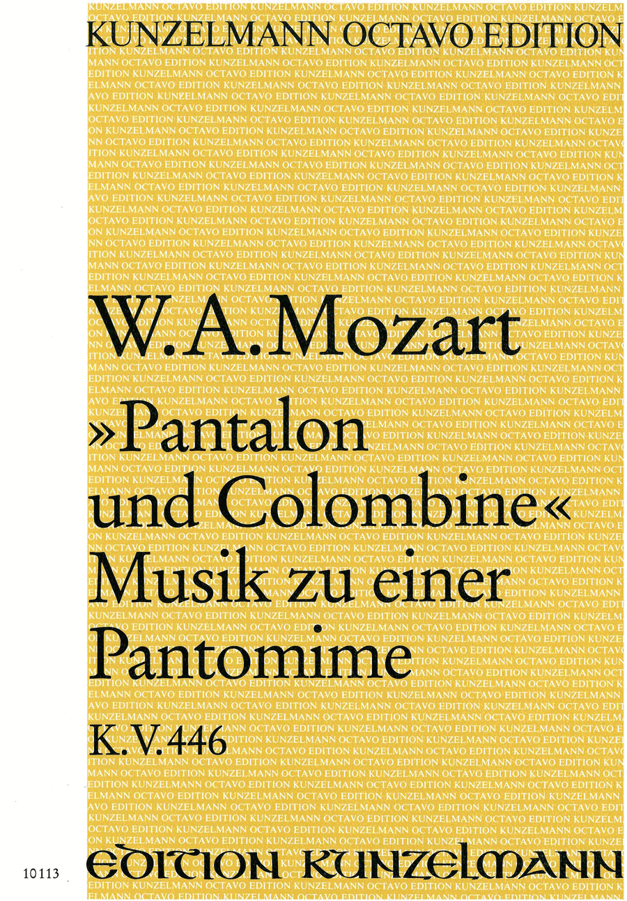 Pantalon and Colombine Pantalon and Colombine Chamber Orchestra scores gallery preview page 1