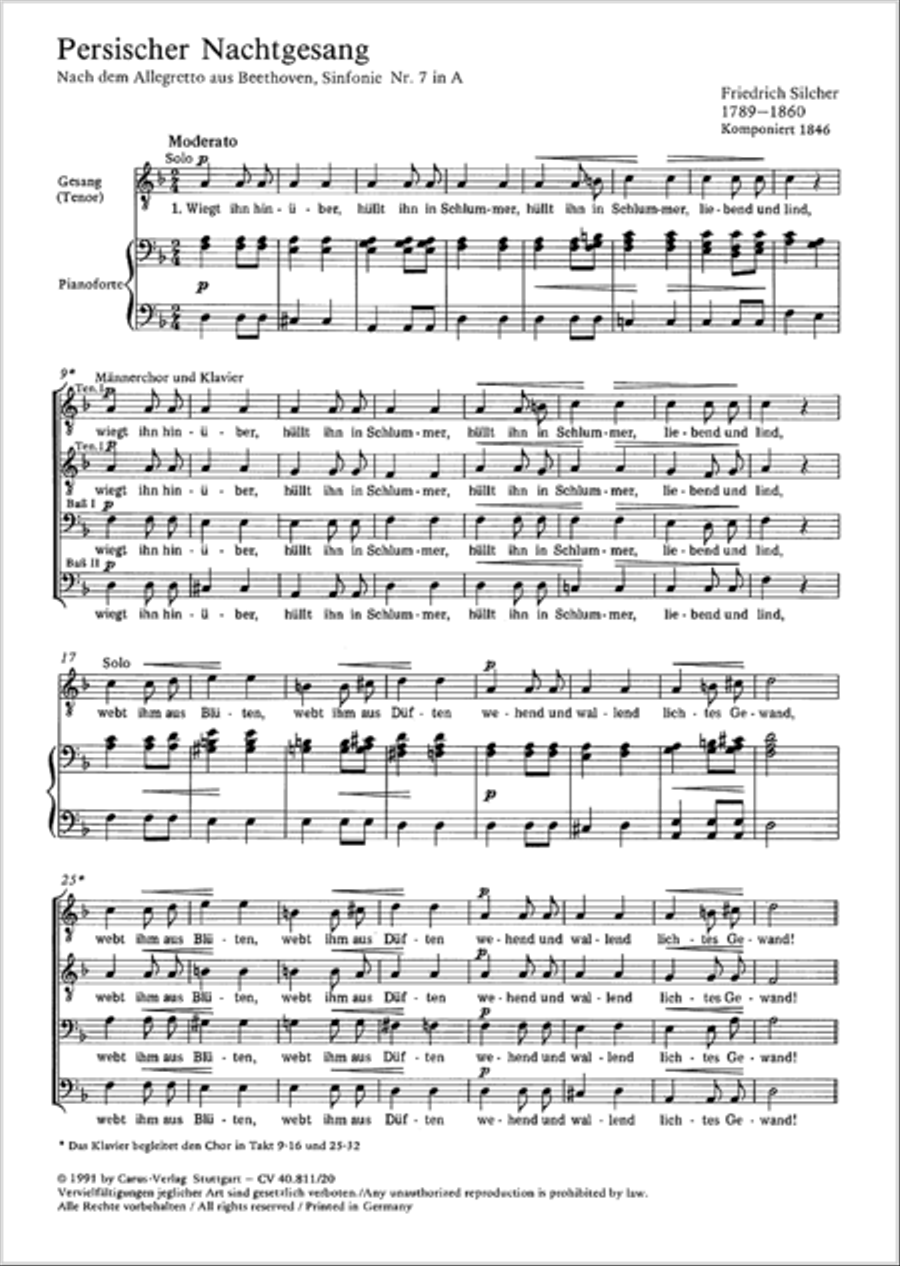 Persischer Nachtgesang 3-Part scores gallery preview page 6