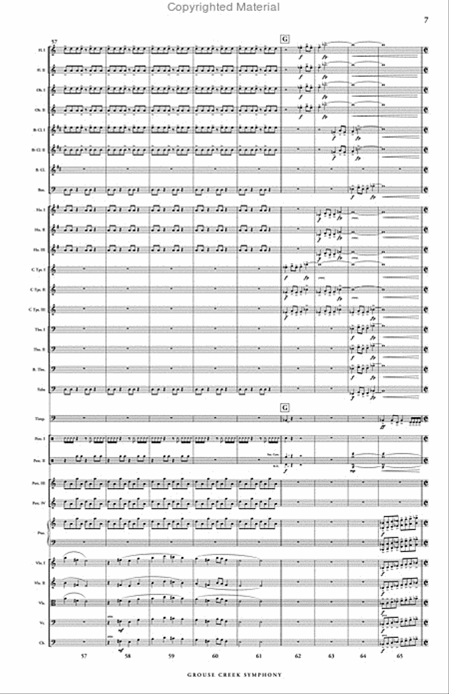 Grouse Creek Symphony Full Orchestra scores gallery preview page 8