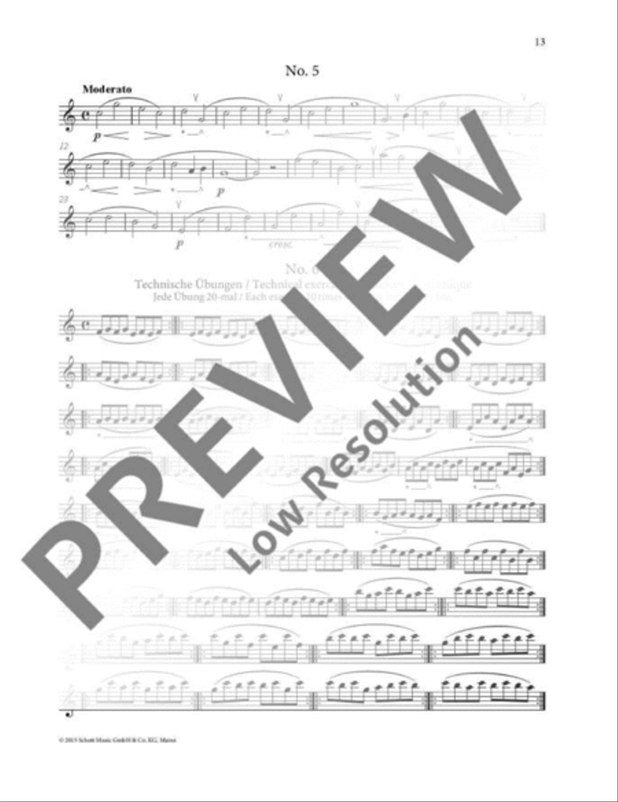 Clarinet Method B-Flat Clarinet scores gallery preview page 14