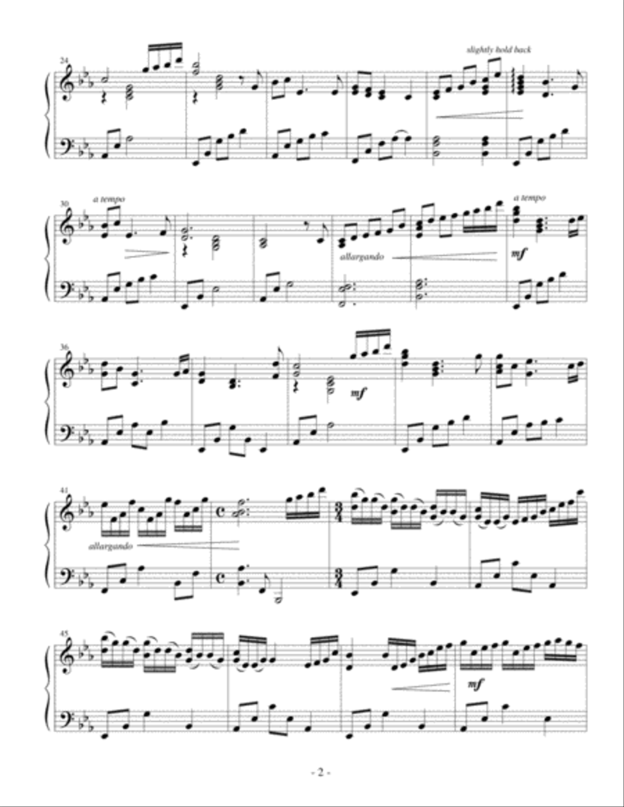 By the Sea By the Sea Piano Solo scores gallery preview page 2