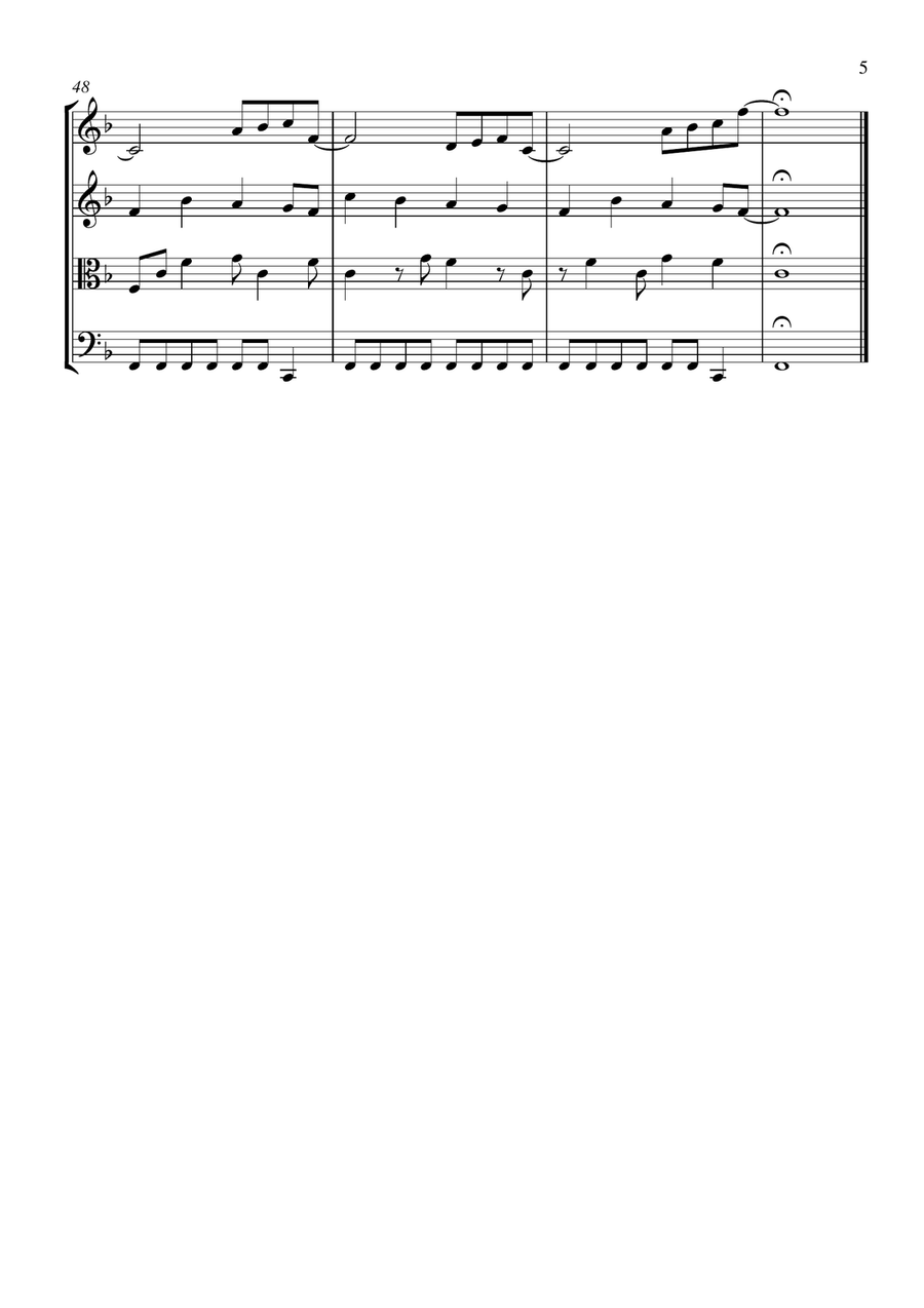 Everywhere String Quartet scores gallery preview page 5