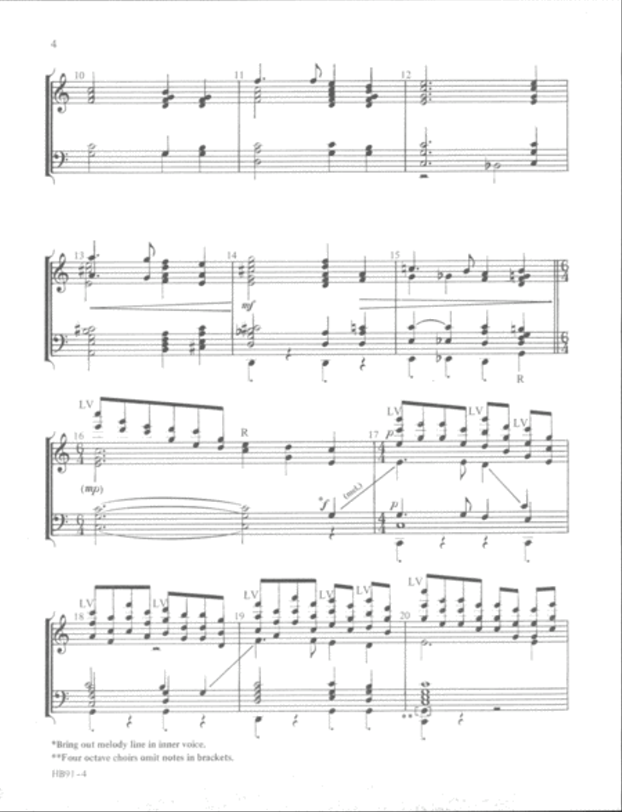 O Jesus, I Have Promised - Kinyon 5-Octaves scores gallery preview page 3