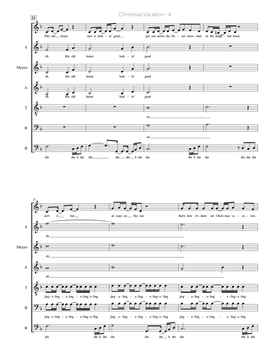 Christmas Vacation Divisi scores gallery preview page 4