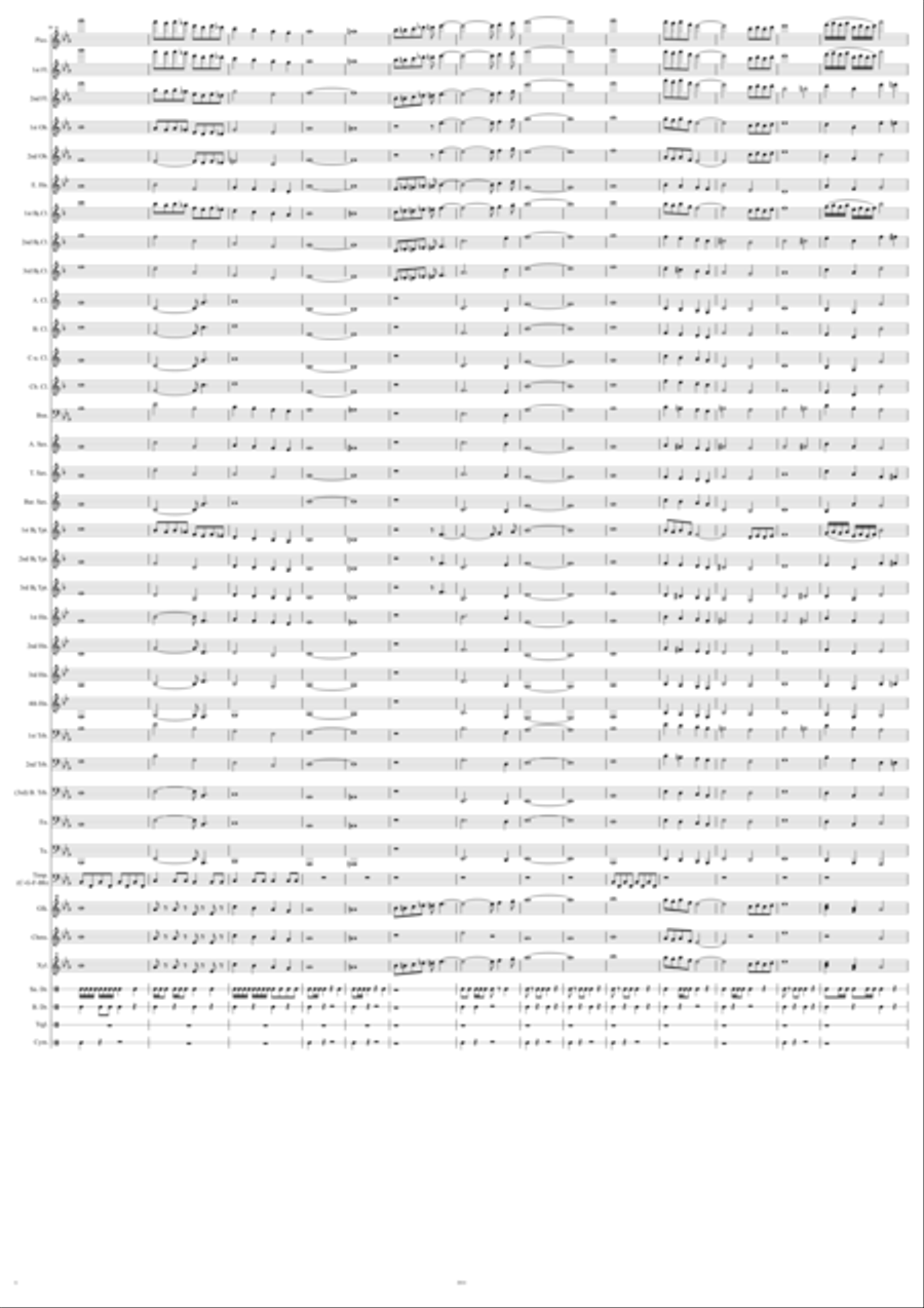 Eagles in Flight Eagles in Flight Concert Band scores gallery preview page 6