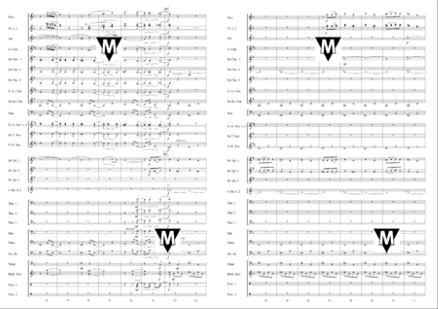 Piccola Suite Italiana Concert Band scores gallery preview page 21