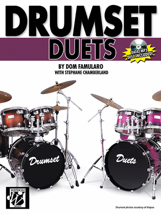 Book cover for Drumset Duets