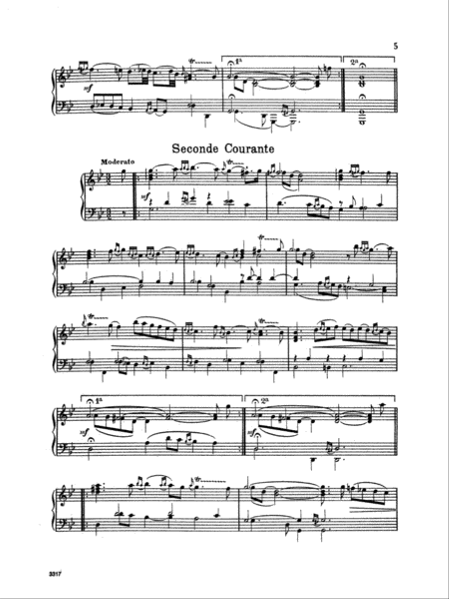 Couperin: Clavichord Pieces (Volume I) Piano Solo scores gallery preview page 1