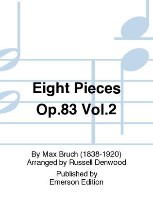 Book cover for Eight Pieces Op. 83 Vol. 2