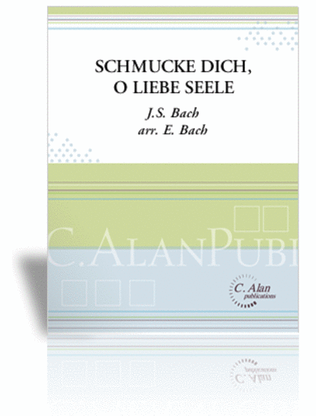 Schmucke Dich, O Liebe Seele (score & parts)