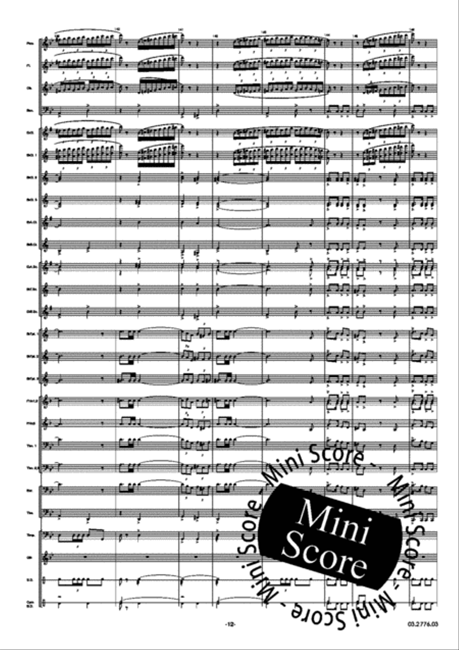 Ole Junquira Concert Band scores gallery preview page 18