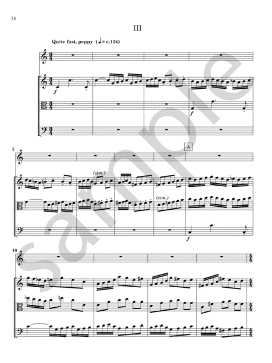 After Hearing Bach Chamber Music scores gallery preview page 7