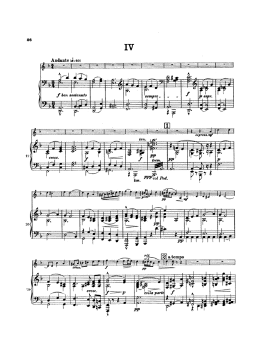 Lalo: Symphony Espagnole, Op. 21 Violin Solo scores gallery preview page 1