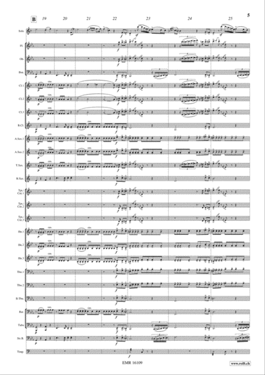 Romance Concert Band scores gallery preview page 6