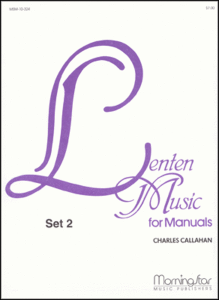 Lenten Music for Manuals, Set 2 image number null