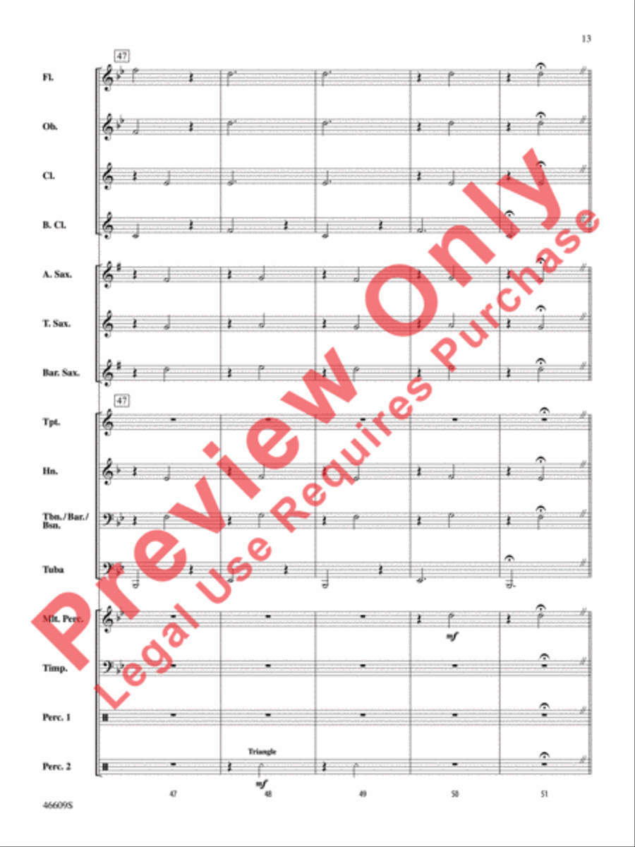 A (Very) Short History of Music Concert Band scores gallery preview page 14