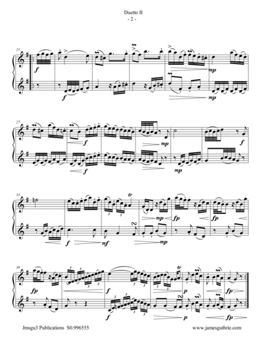 Stamitz: Duet Op. 27 No. 2 for Tenor Sax Duo image number null