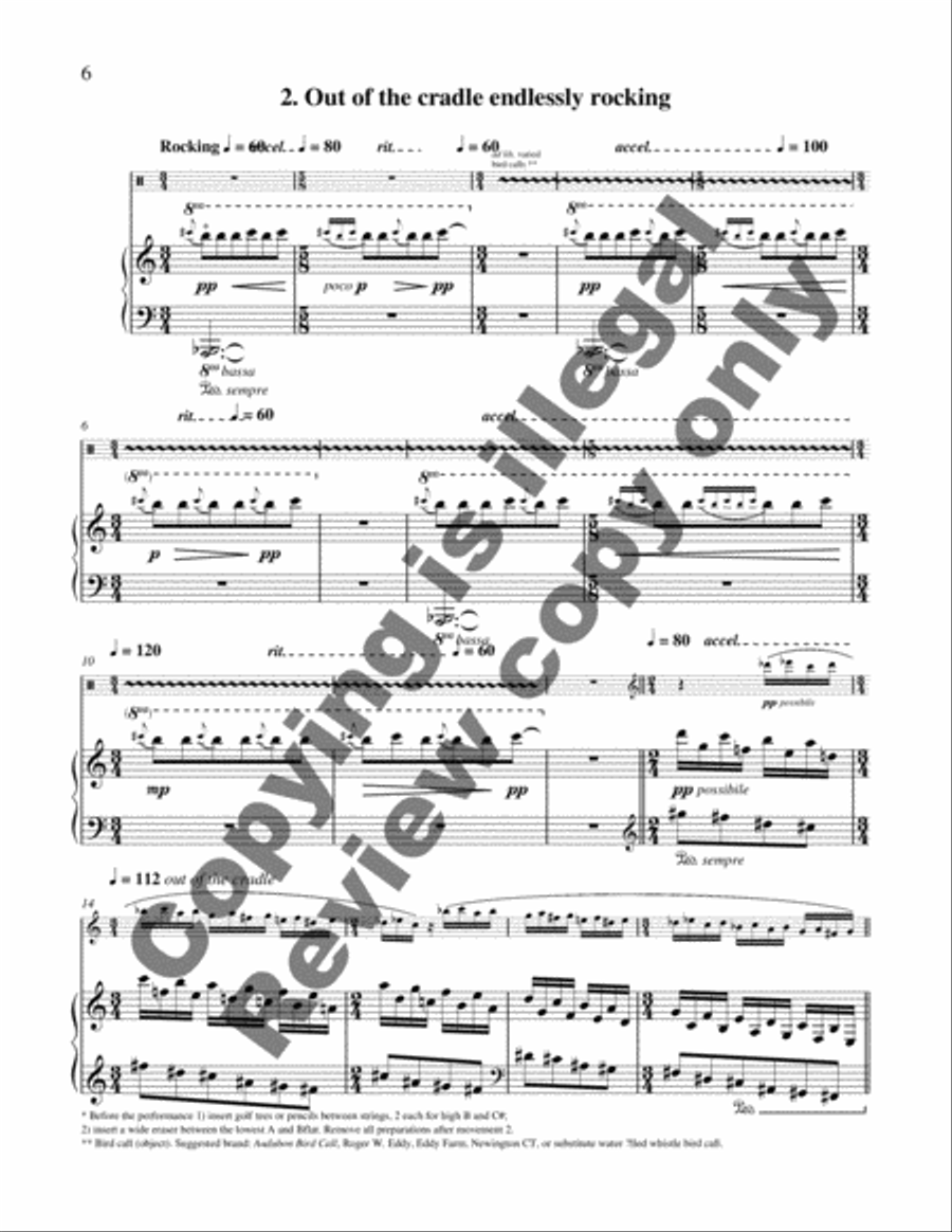 To the Garden the World Alto Saxophone scores gallery preview page 9