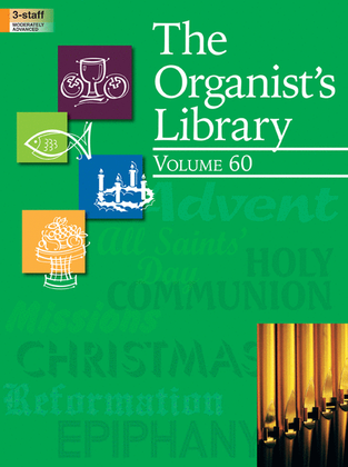 Book cover for The Organist's Library, Vol. 60
