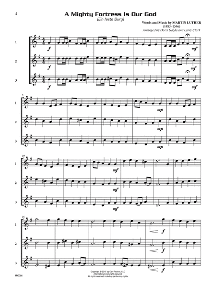 Compatible Trios for Church Flexible/Adaptable scores gallery preview page 2