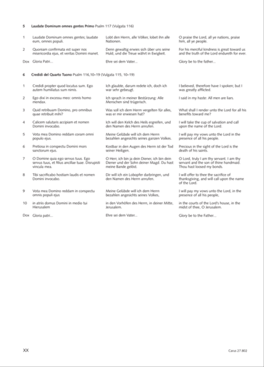Salmi I (Selva morale e spirituale) Collection / Songbook scores gallery preview page 21