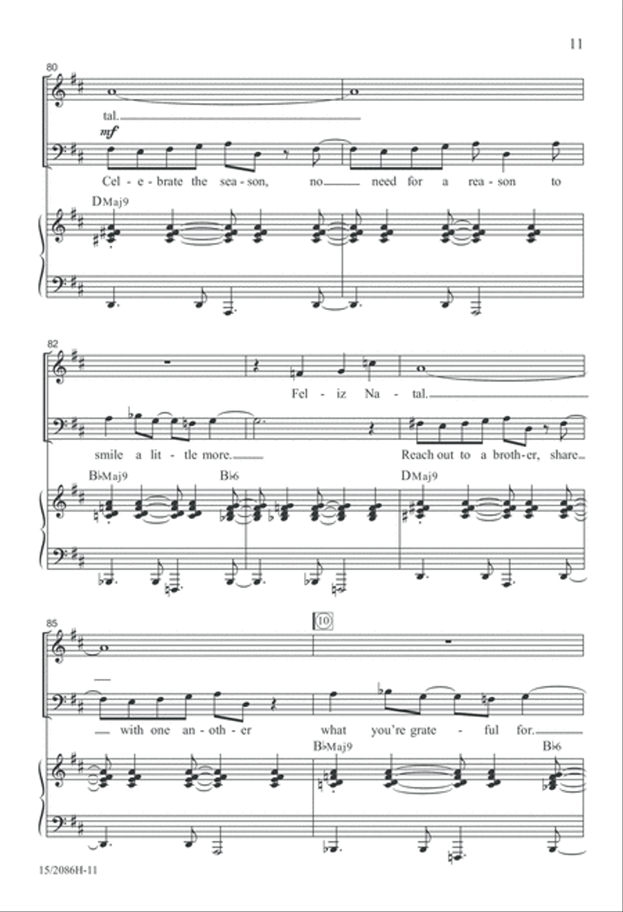 Brazilian Noel Brazilian Noel 4-Part scores gallery preview page 11