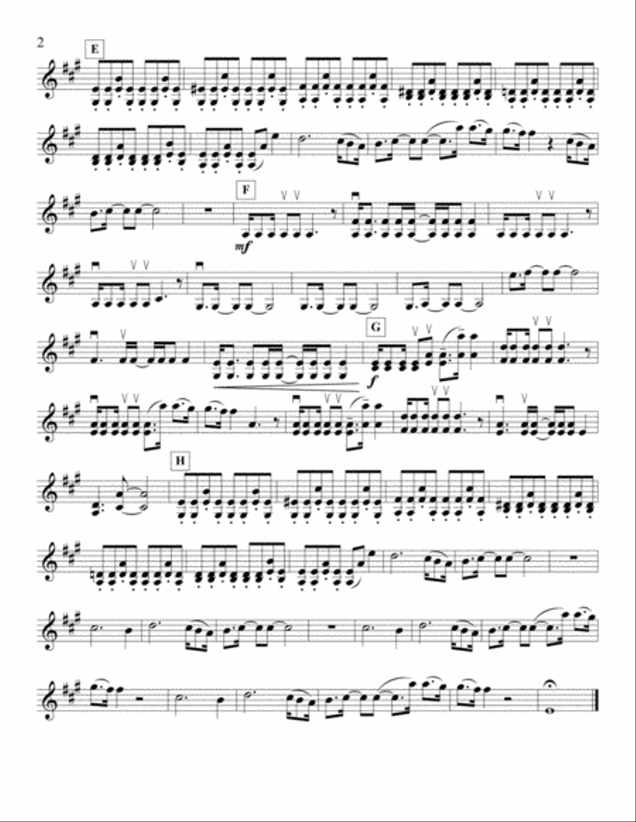 Dancing Queen Dancing Queen String Quartet scores gallery preview page 4