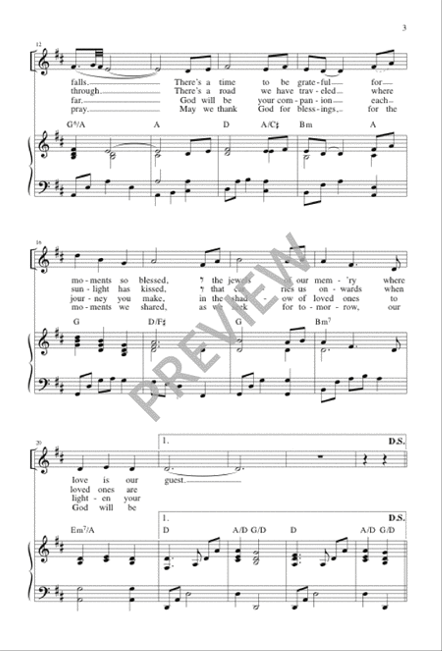 There Is a Place 4-Part scores gallery preview page 3