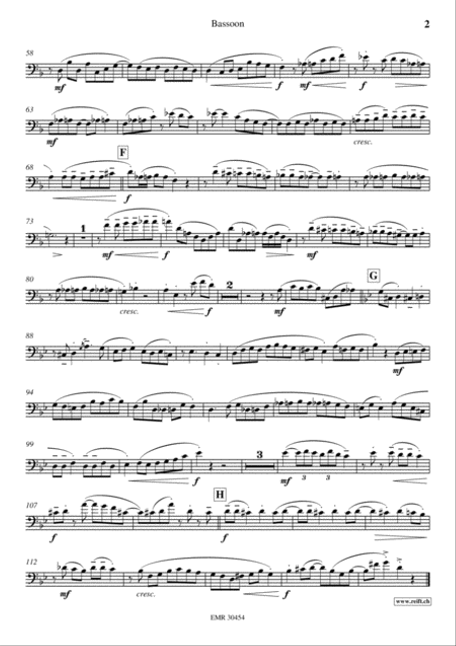 The Crave The Crave Bassoon Solo scores gallery preview page 3