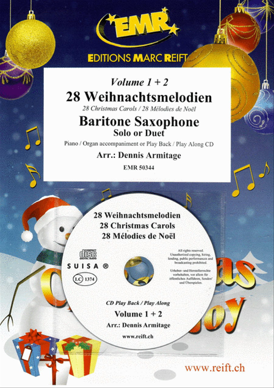 28 Weihnachtsmelodien Vol. 1 + 2 Woodwind Duet scores gallery preview page 1