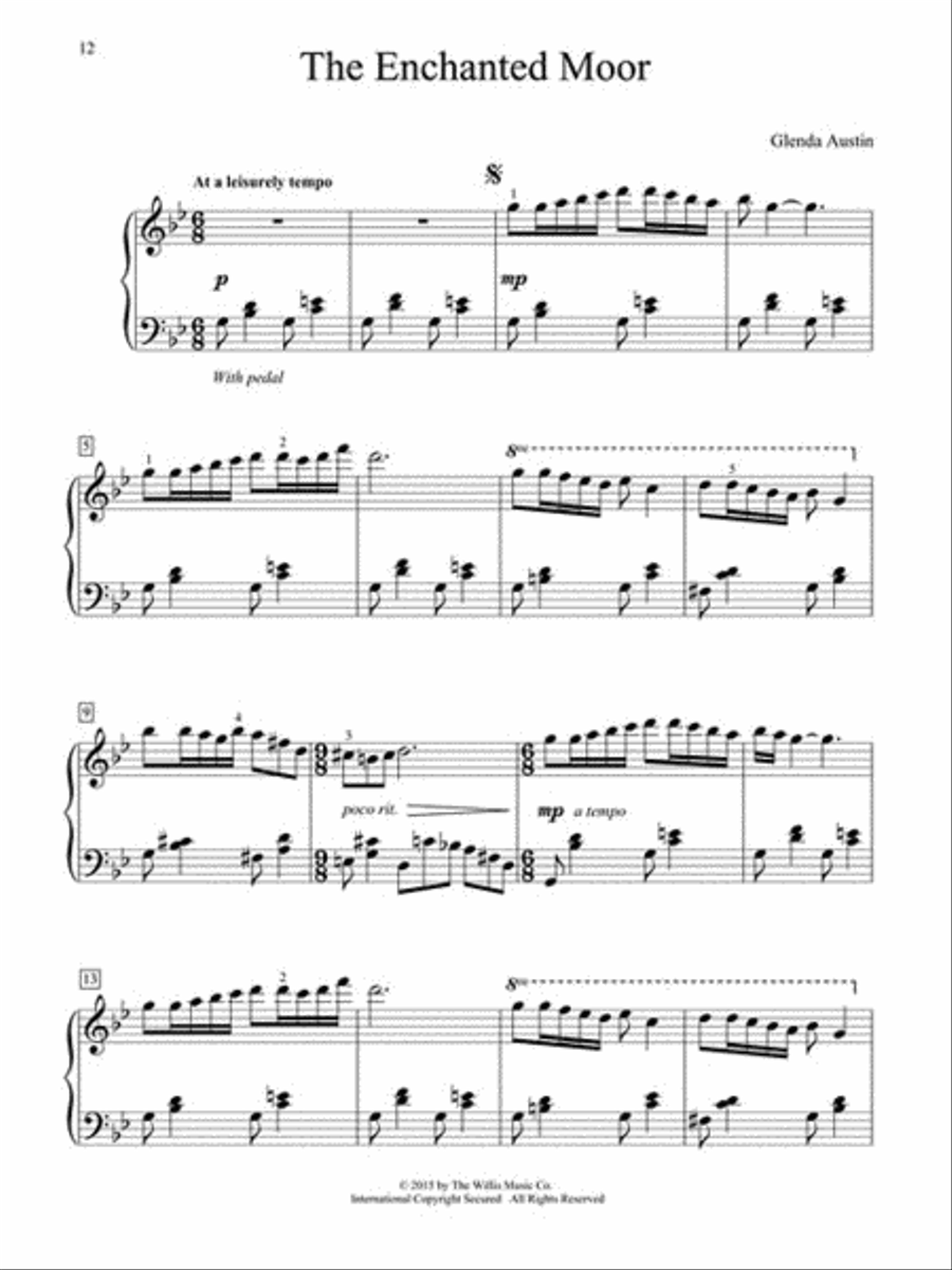 Seven Minor Moods Seven Minor Moods Piano scores gallery preview page 6