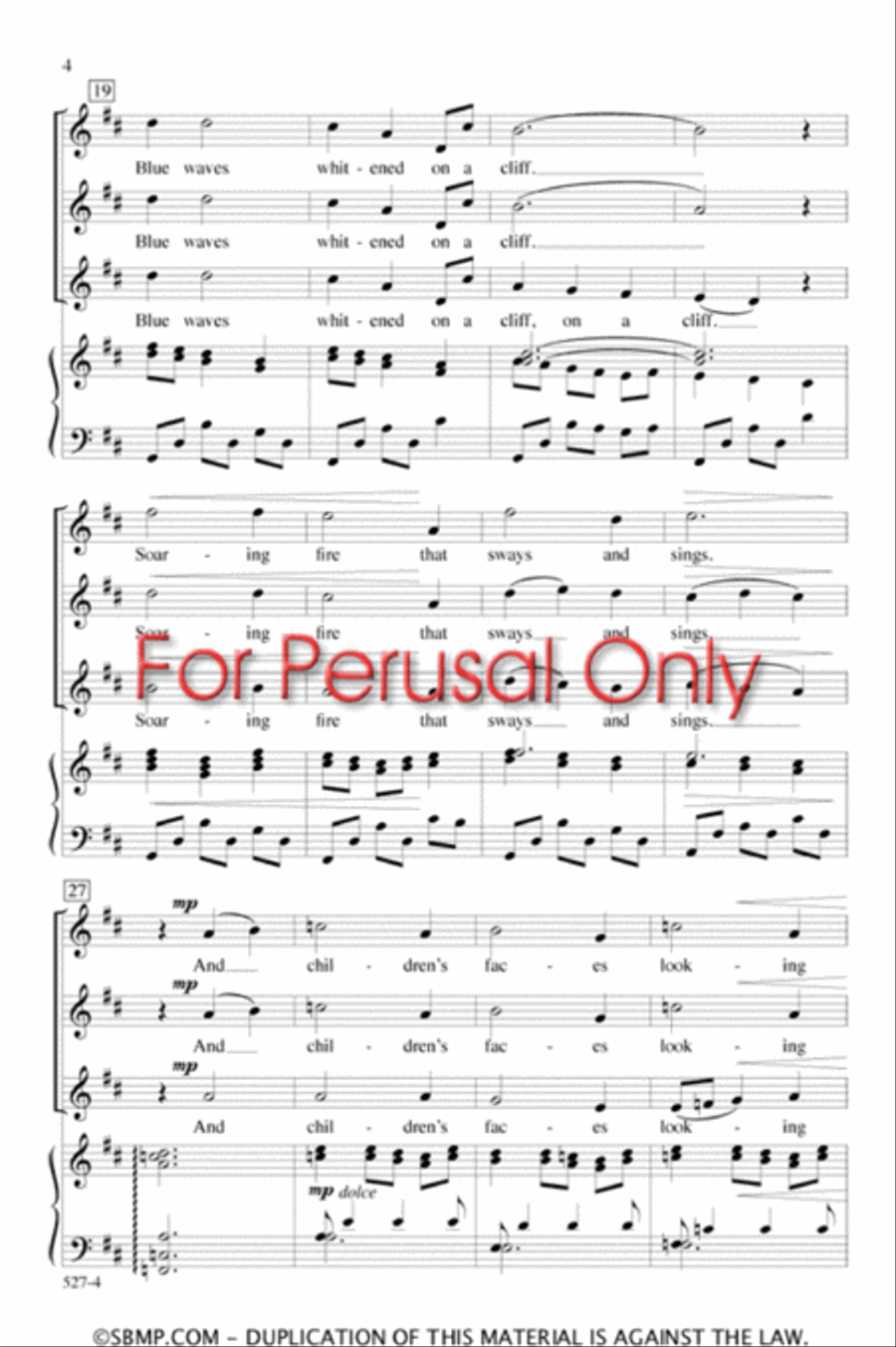 Barter - SSA Octavo SSA scores gallery preview page 3