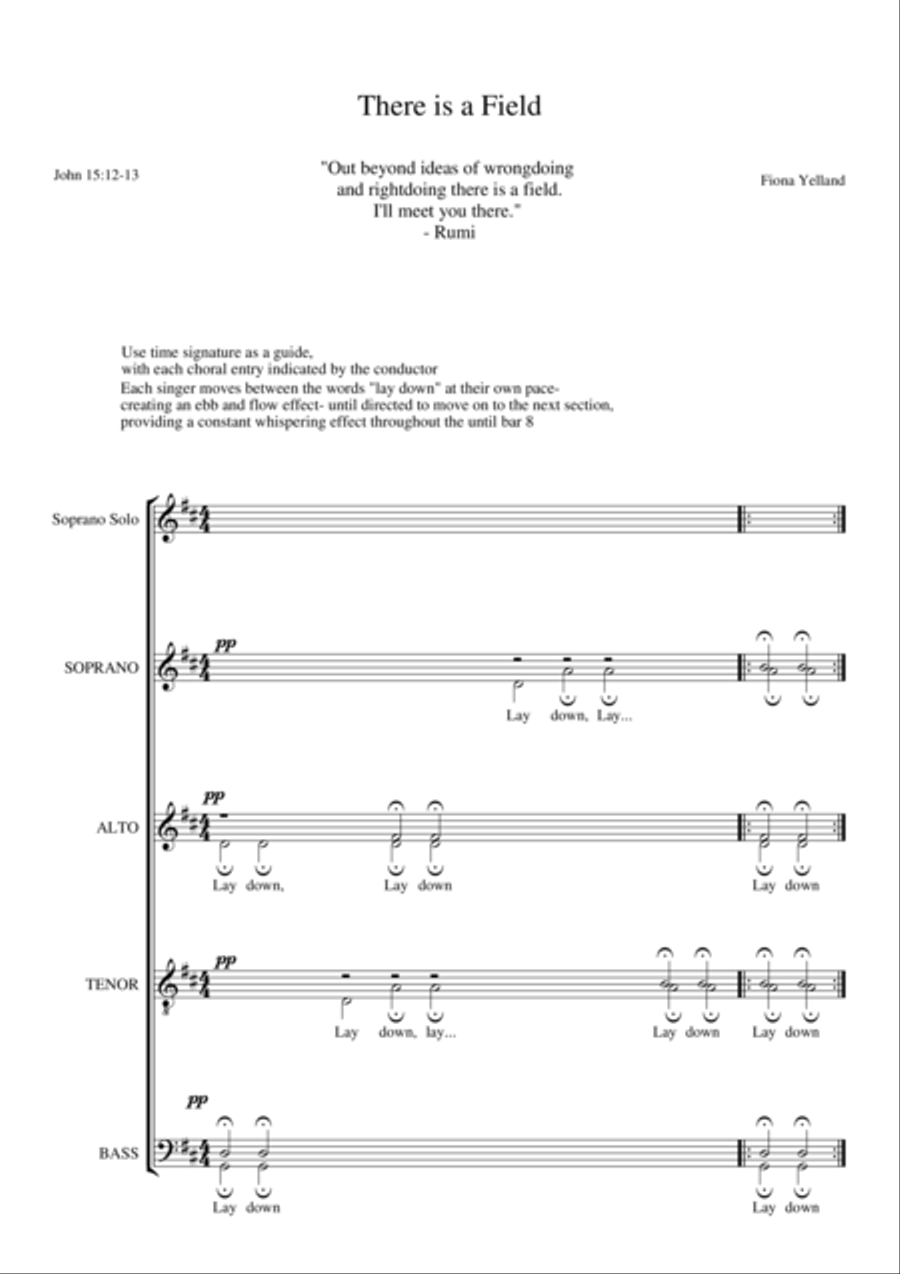 There is a Field 4-Part scores gallery preview page 1