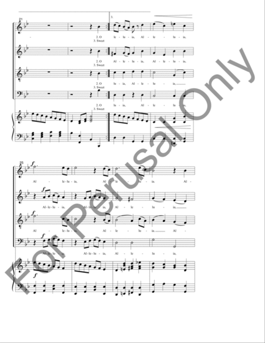 Christ Day Christ Day 4-Part scores gallery preview page 4