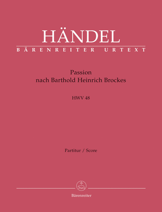 Passion nach Barthold Heinrich Brockes, HWV 48