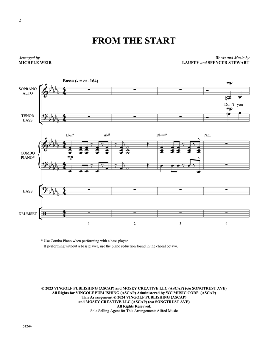 From the Start: Score From the Start: Score Choir scores gallery preview page 2