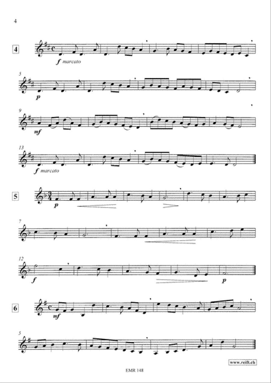 Technical & Melodic Studies Vol. 2 Trumpet scores gallery preview page 4